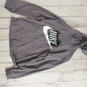 Nike hooded shirt